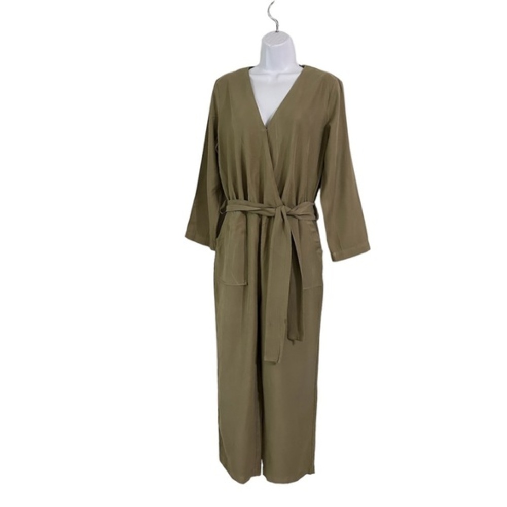 ELIZABETH and James Olive Green Romper/Jumpsuit Size M